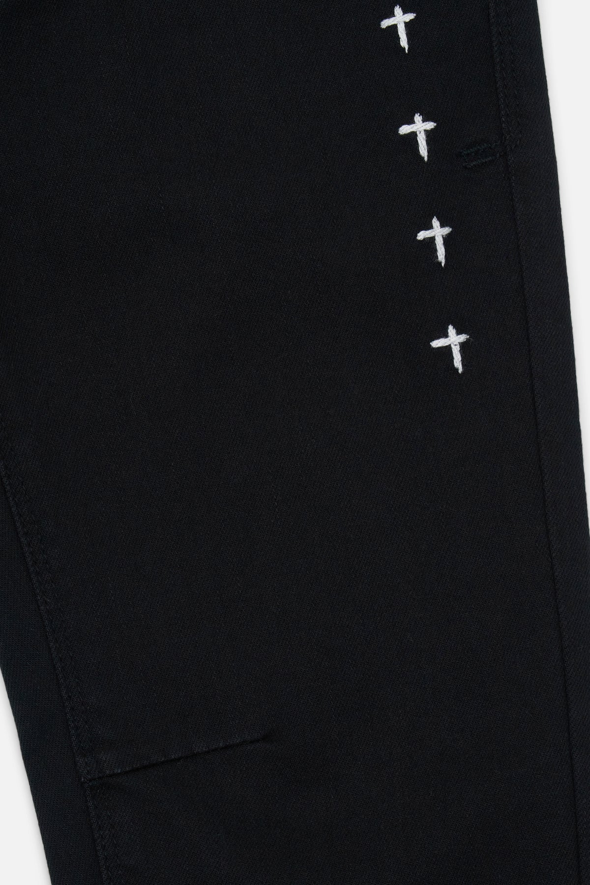 KIDS BENSON SKINNY JEAN | BLACK MULTI CROSS - Image 3