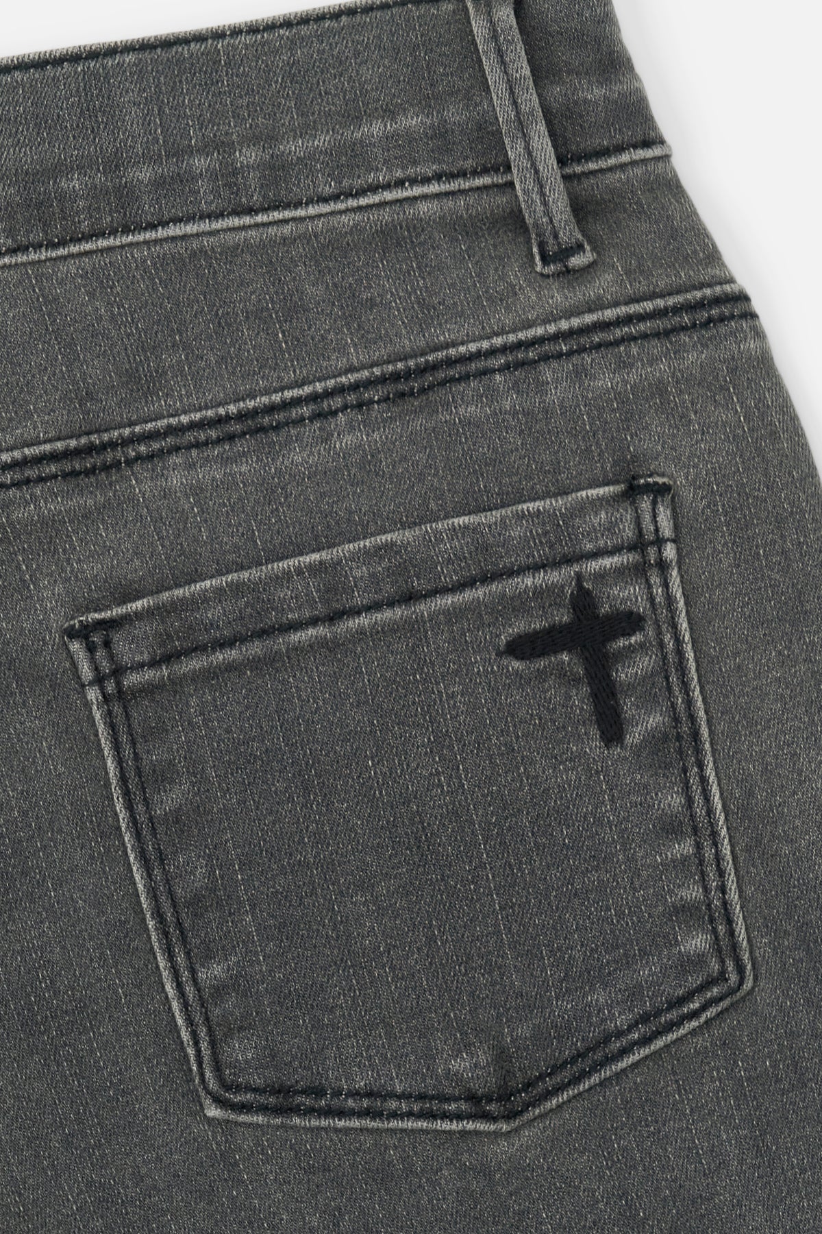 KIDS BENSON SKINNY JEAN | CLOUDED MIST CROSS PATCH - Image 4