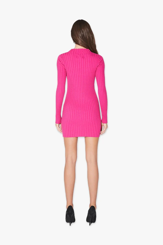 BRIELLE DRESS | FUCHSIA - Image 4