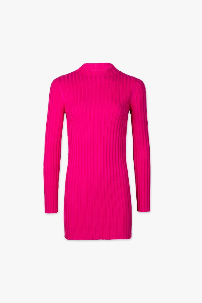 BRIELLE DRESS | FUCHSIA - Image 5
