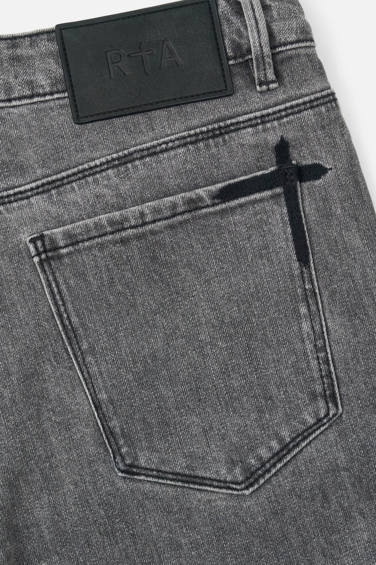 BRYANT SKINNY JEAN | CLOUDED MIST CROSS PATCH - Image 4