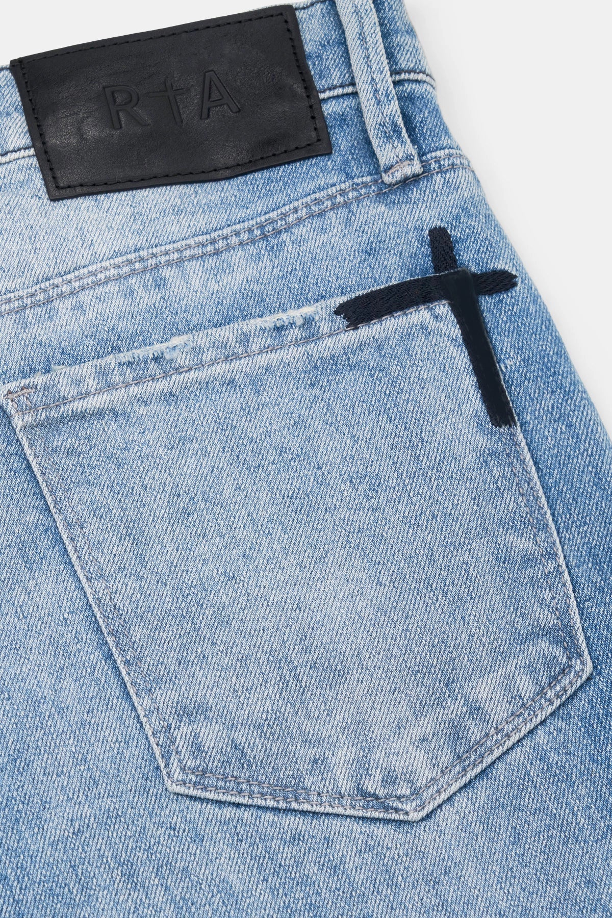 BRYANT RIPPED SKINNY JEAN | DISTRESSED VINTAGE BLUE - Image 4