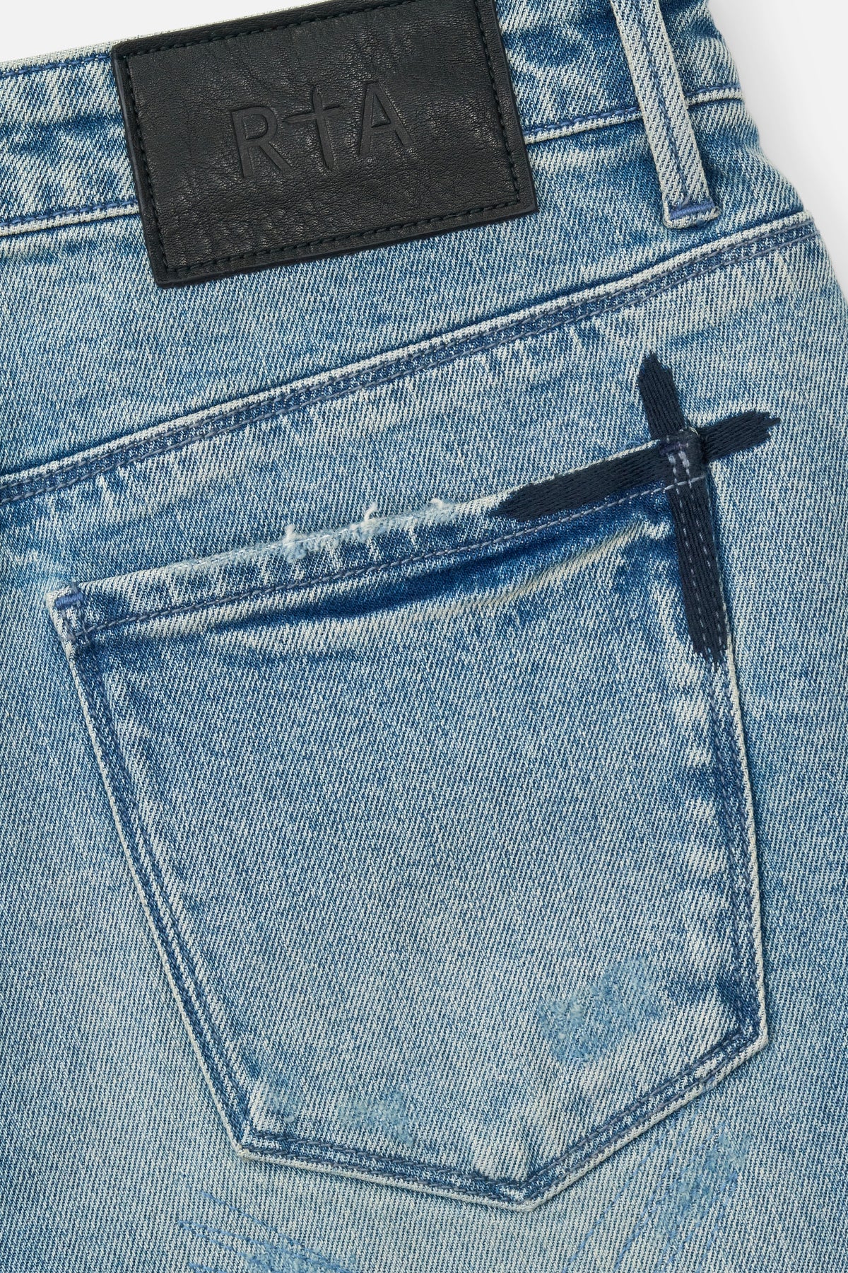 BRYANT RIPPED SKINNY JEAN | FRAYED HORIZON - Image 4