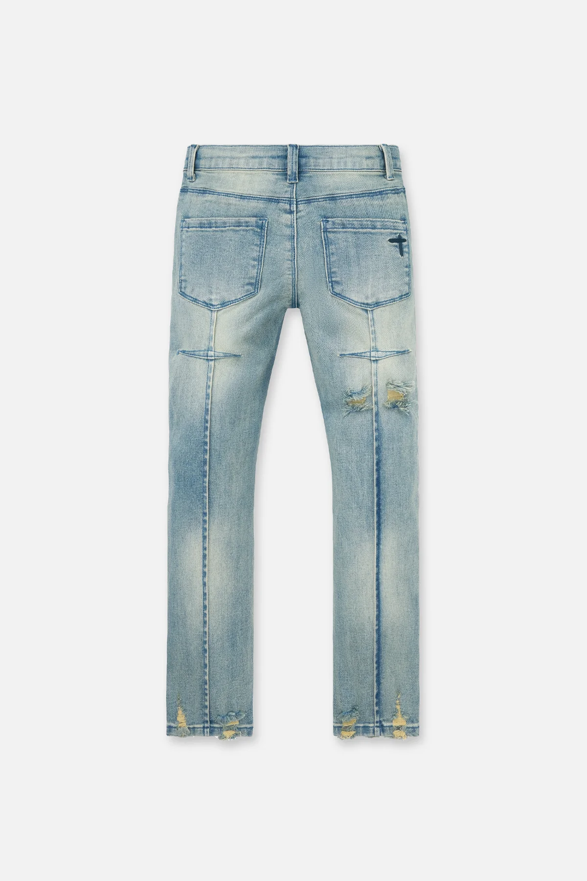 KIDS CARLO BACK DART SKINNY JEAN | OCEAN SHINE - Image 4