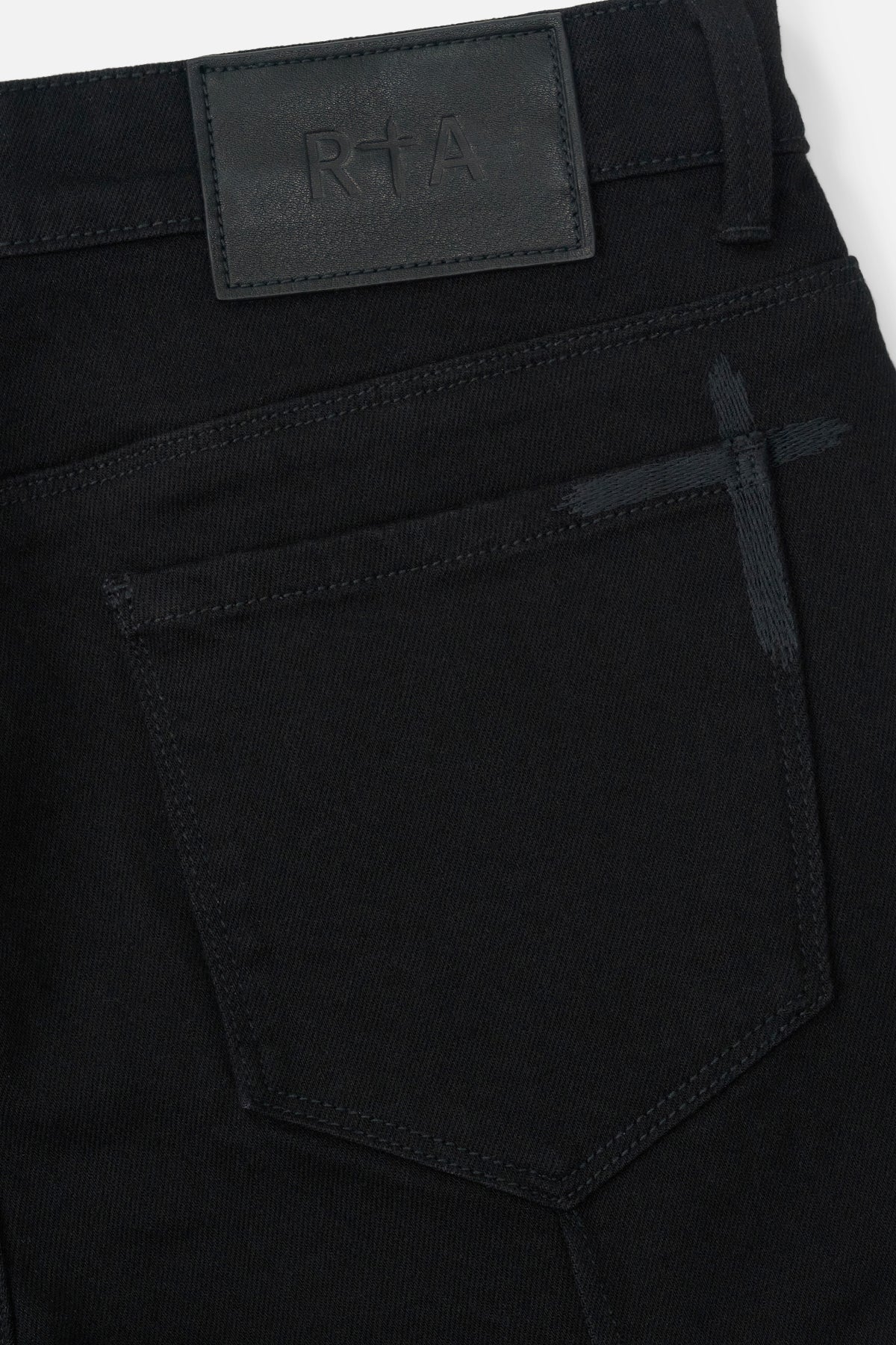 CLAYTON SKINNY JEAN | BLACK MULTI CROSS - Image 5