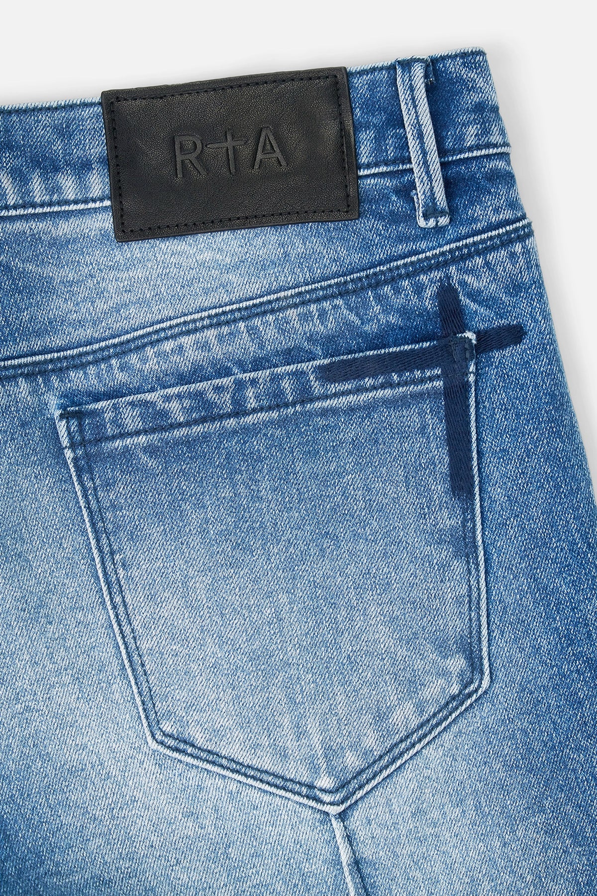 CLAYTON RIPPED SKINNY JEAN | MEDIUM WASH DISTRESSED - Image 3