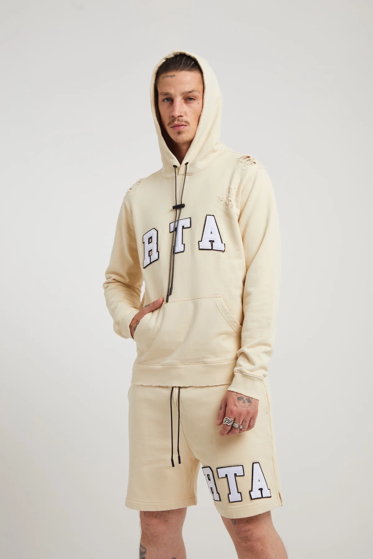 CLYDE SHORT | BEIGE COLLEGIATE - Image 5