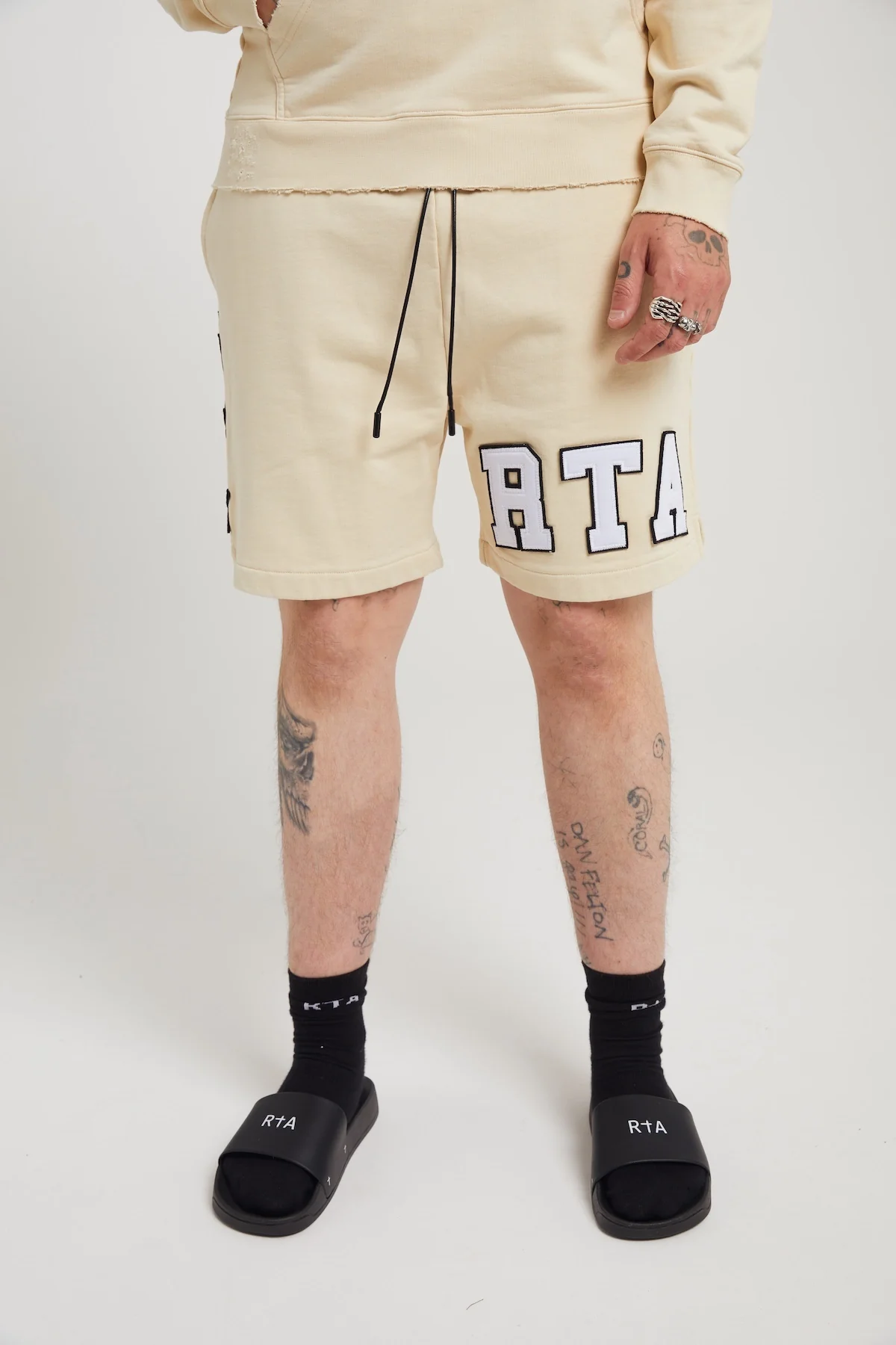 CLYDE SHORT | BEIGE COLLEGIATE - Image 6