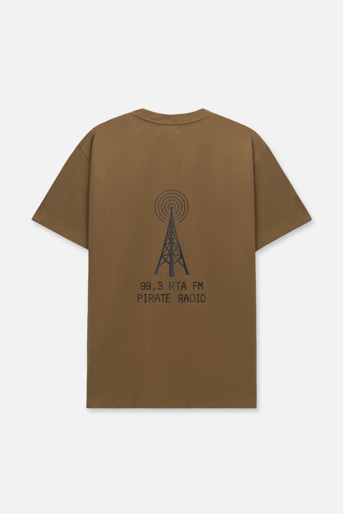 COLIN OVERSIZED SHORT SLEEVE TEE | TEAK PIRATE RADIO - Image 3