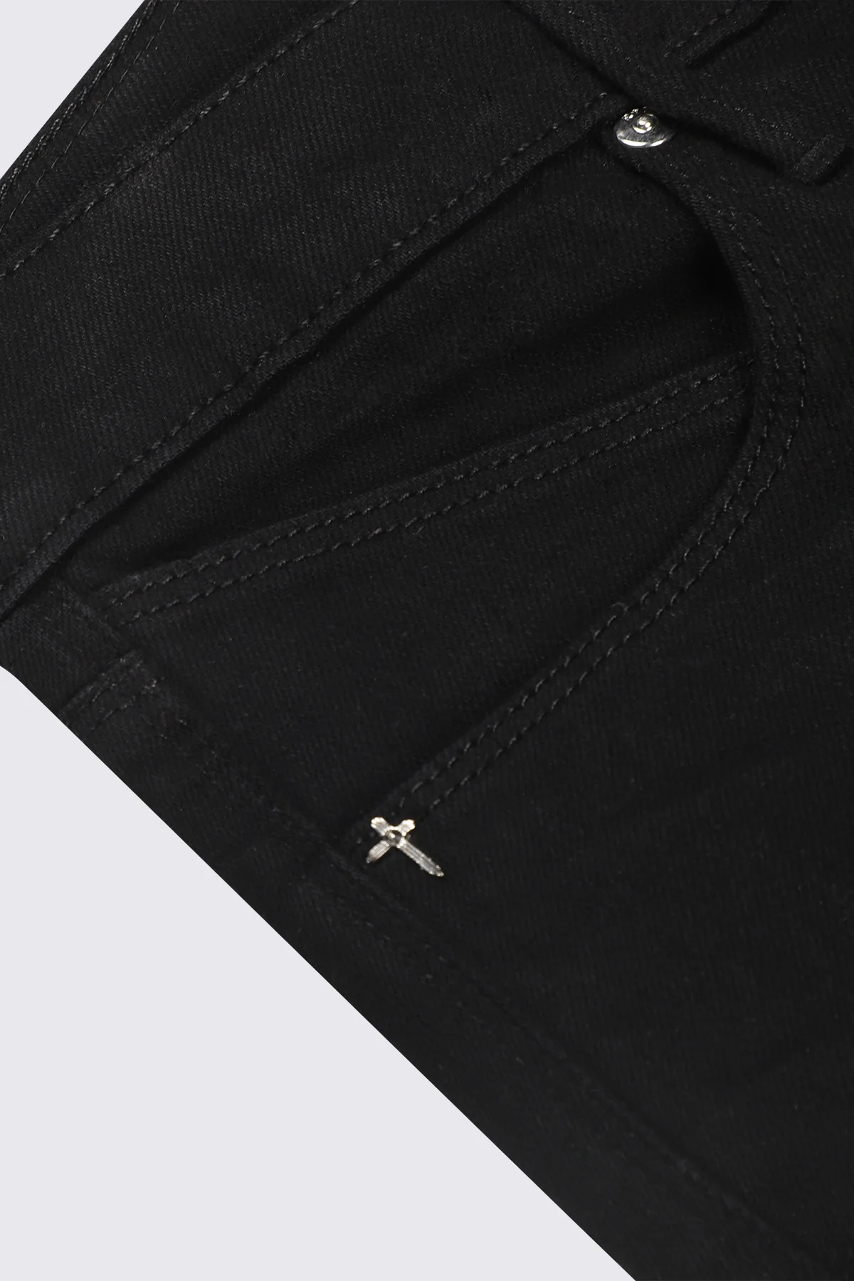 BRYANT SKINNY JEAN | BLACK REST IN PEACE - Image 4