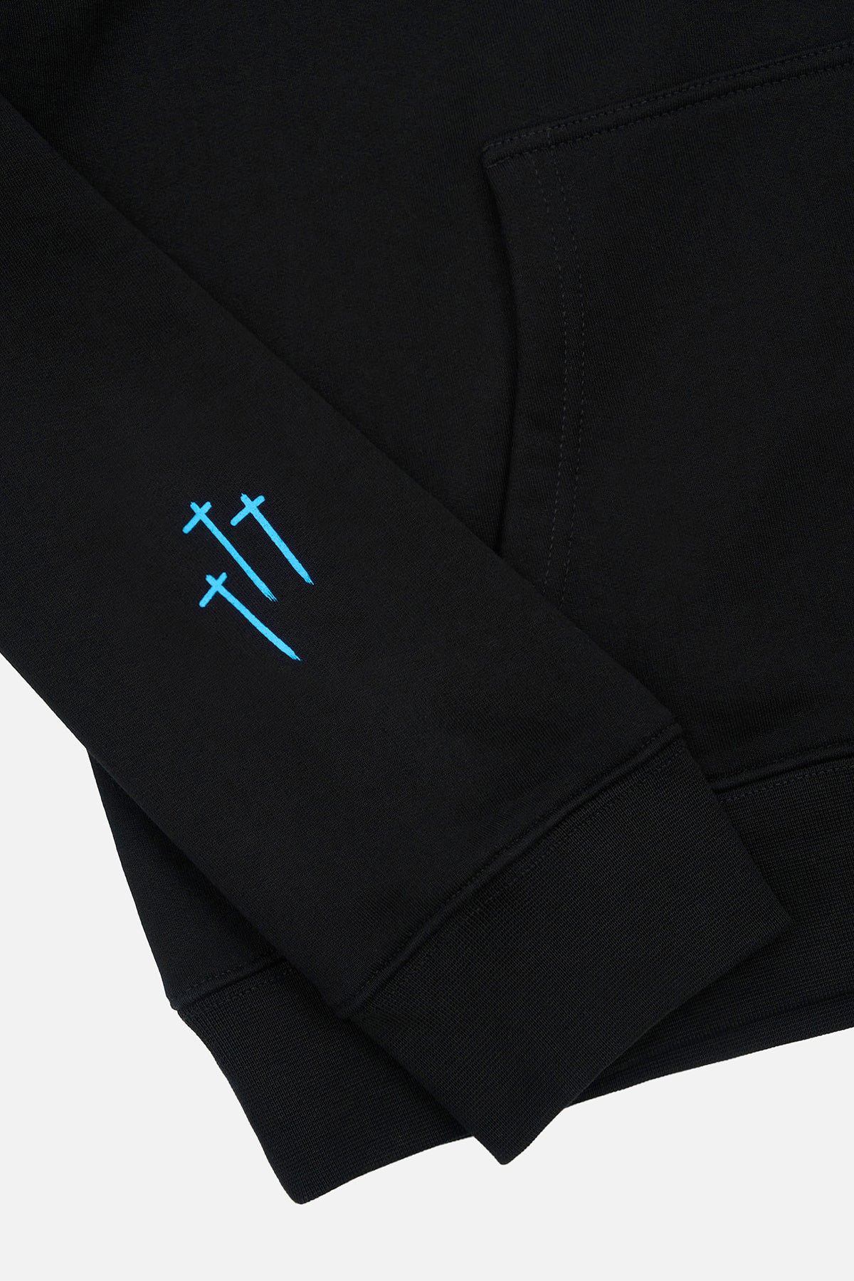 DION HOODIE | BLACK BLUE RTA - Image 4