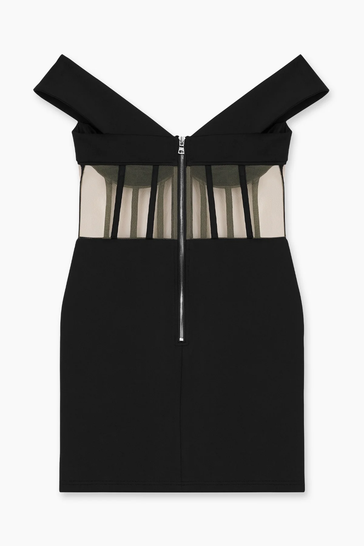 EVIE MINI DRESS | BLACK - Image 6