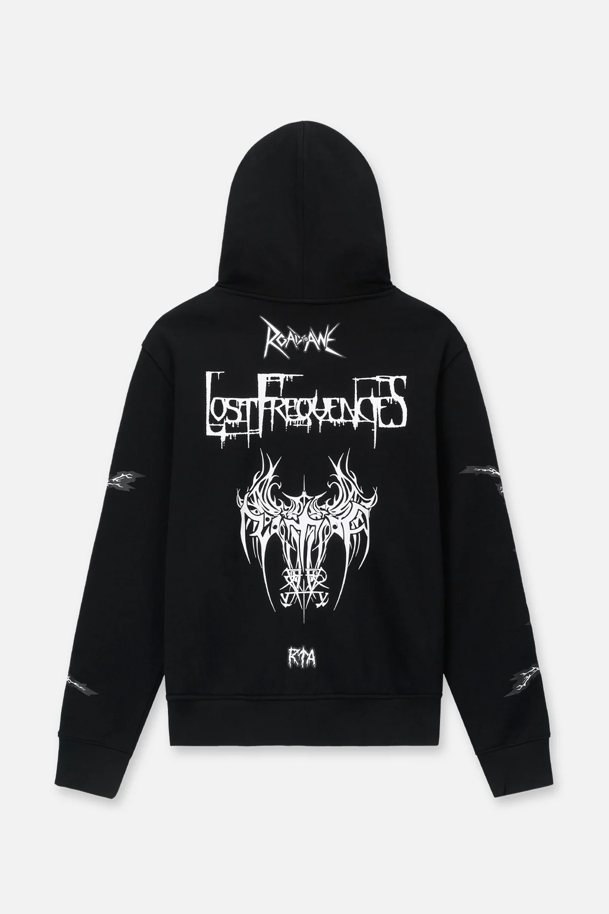 FLOYD ZIP UP HOODIE | BLACK METAL ROAD TO AWE - Image 3