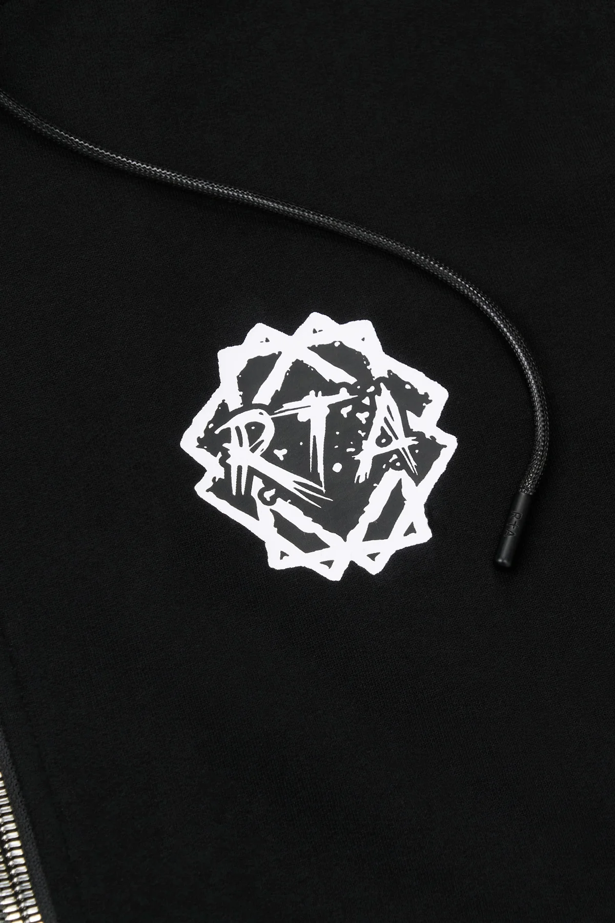 FLOYD ZIP UP HOODIE | BLACK METAL ROAD TO AWE - Image 6