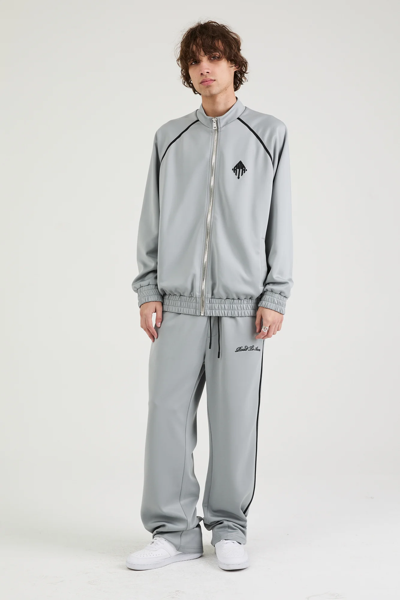 HARVEY TRACK PANT | STONE GREY - Image 6