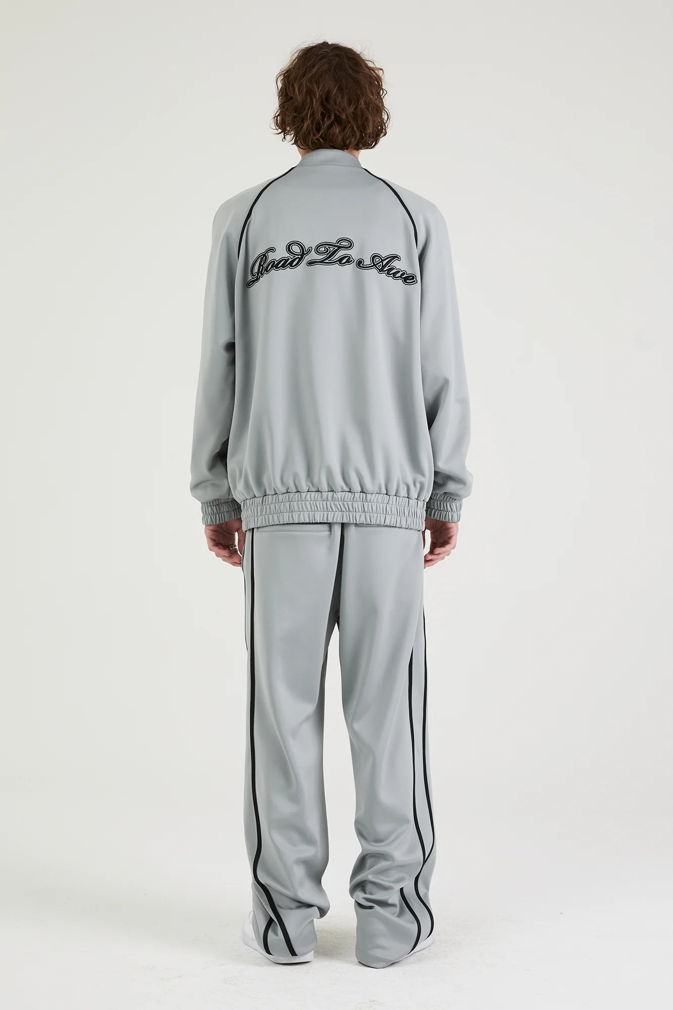 HARVEY TRACK PANT | STONE GREY - Image 7