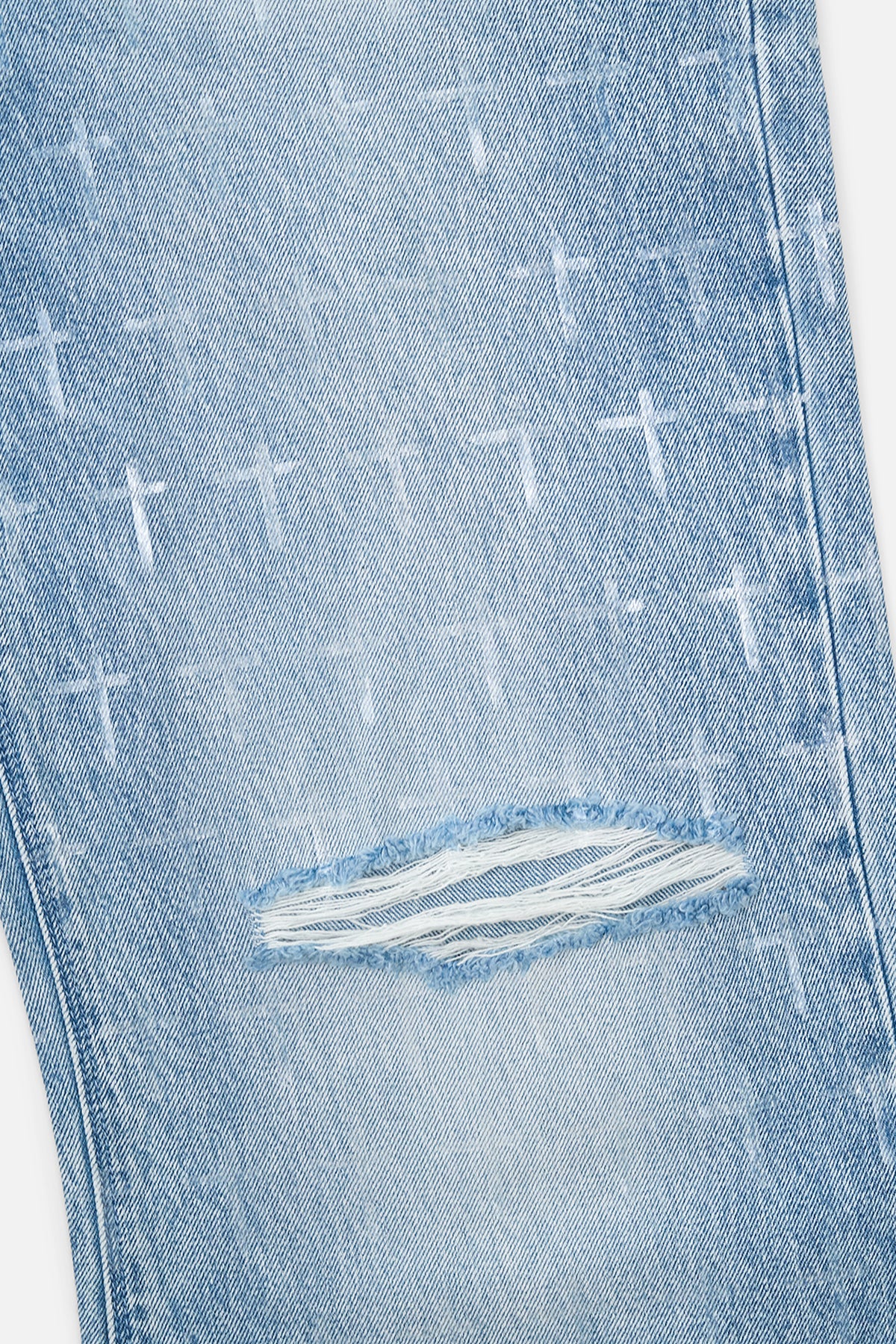HUGH WIDE LEG FLARE JEAN | OCEAN SHINE - Image 3