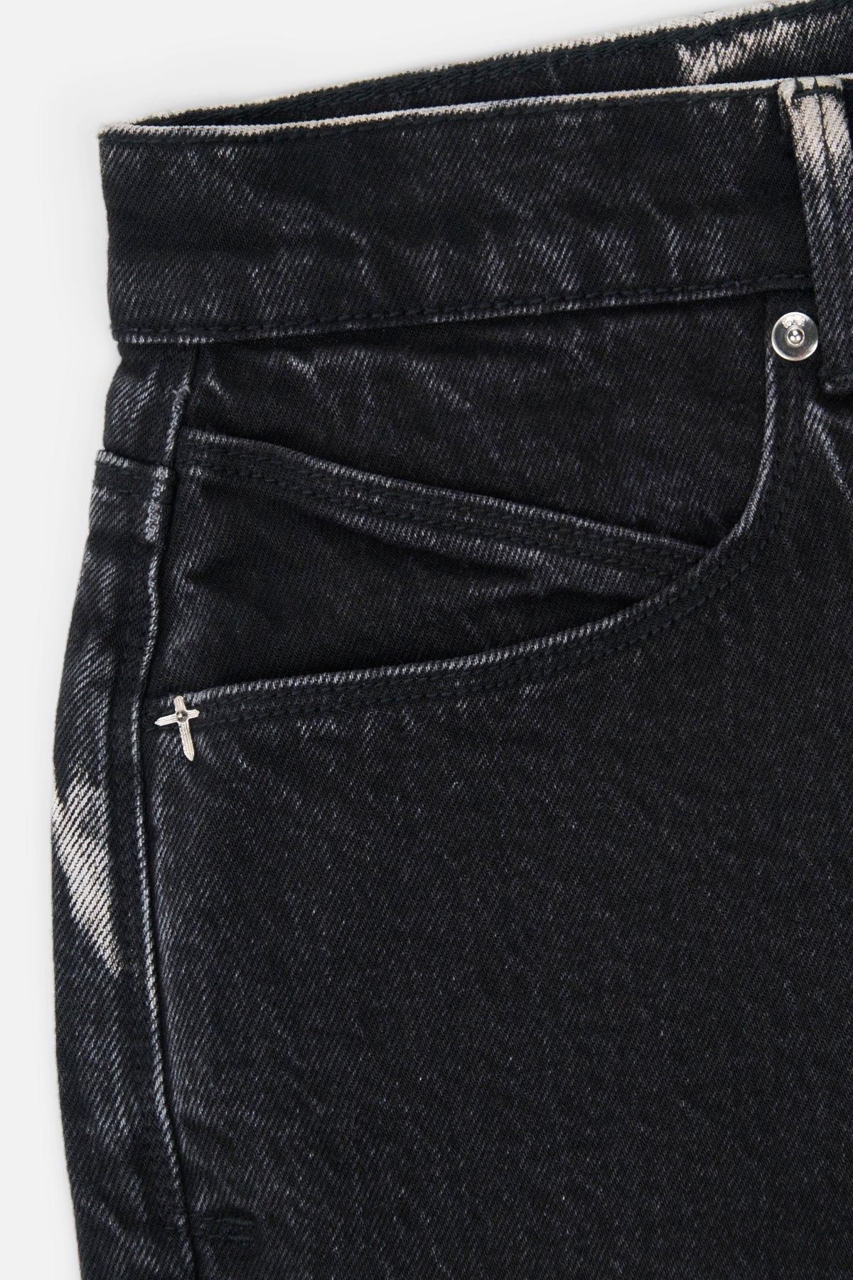 JAMIE WIDE LEG JEAN | BLACK MARQUINA - Image 3