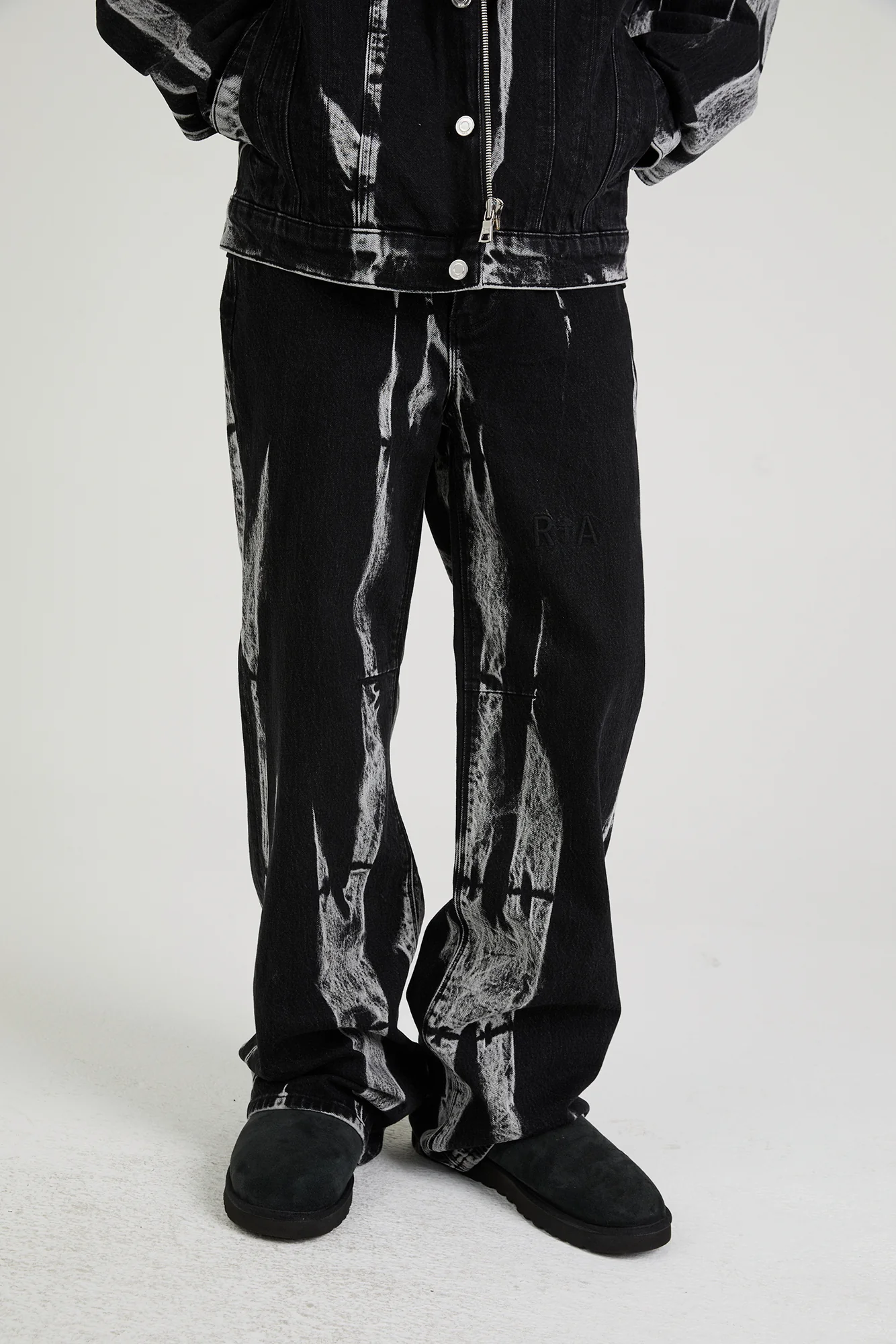 JAMIE WIDE LEG JEAN | BLACK MARQUINA - Image 7
