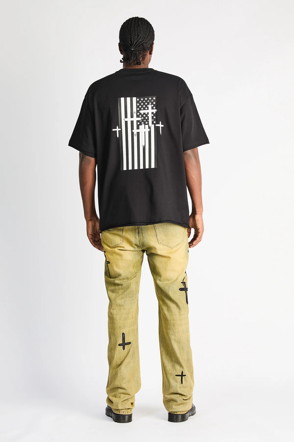 JONAS STRAIGHT LEG JEAN | SAGE TINT CROSS PATCH - Image 7