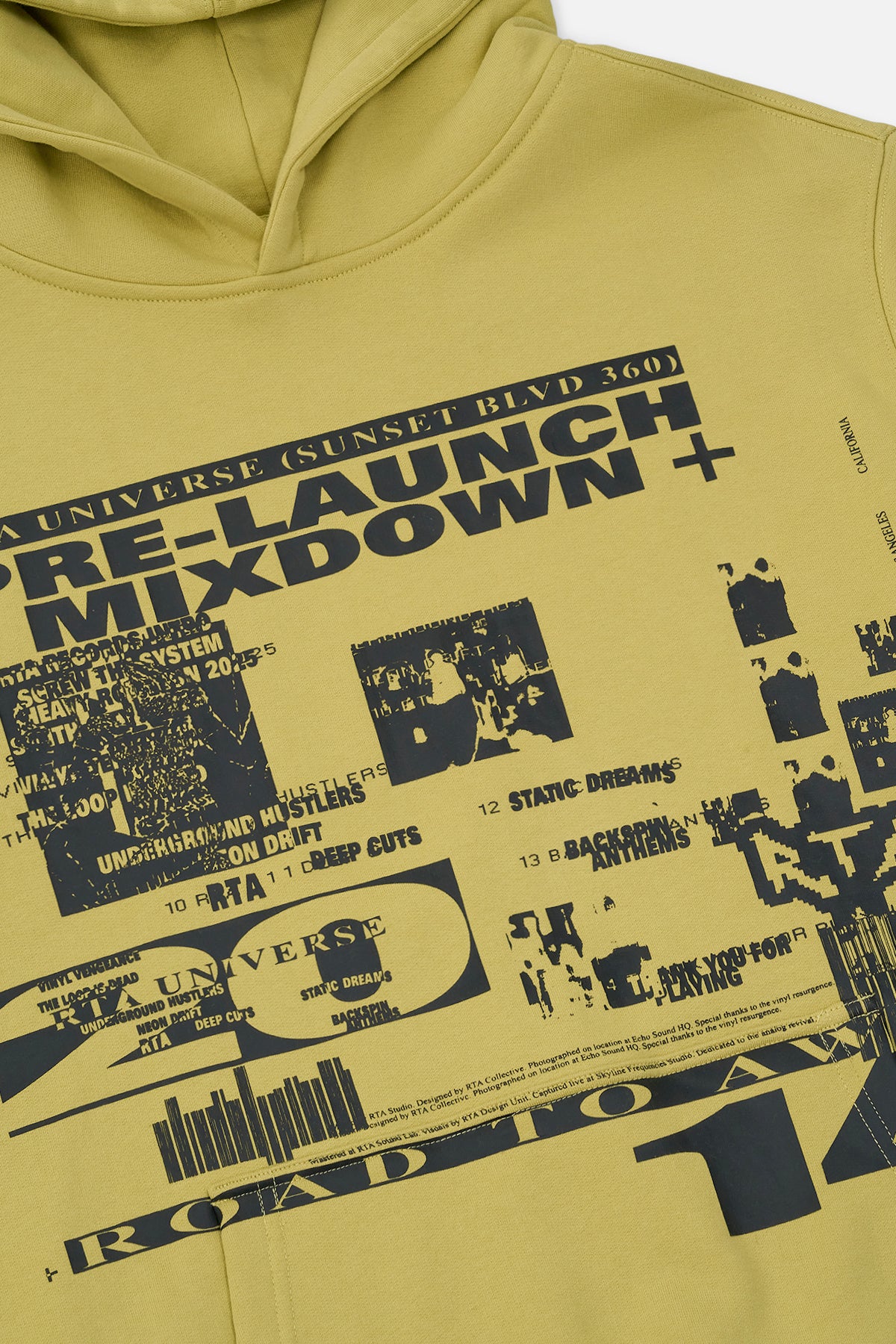 JORDAN OVERSIZED HOODIE | SAGE YELLOW FLYER - Image 4