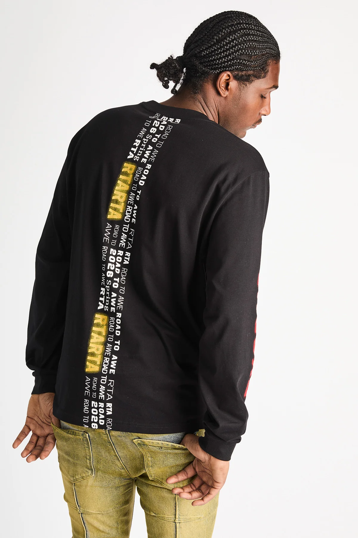 LAWRENCE LONG SLEEVE TEE | BLACK EXODUS - Image 6