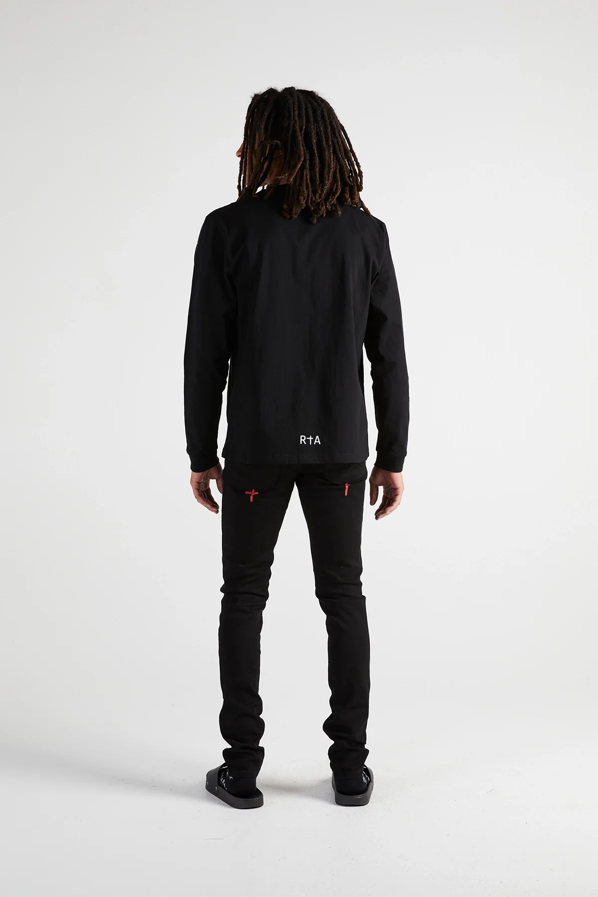 LAWRENCE LONG SLEEVE TEE | BLACK CROSS - Image 5
