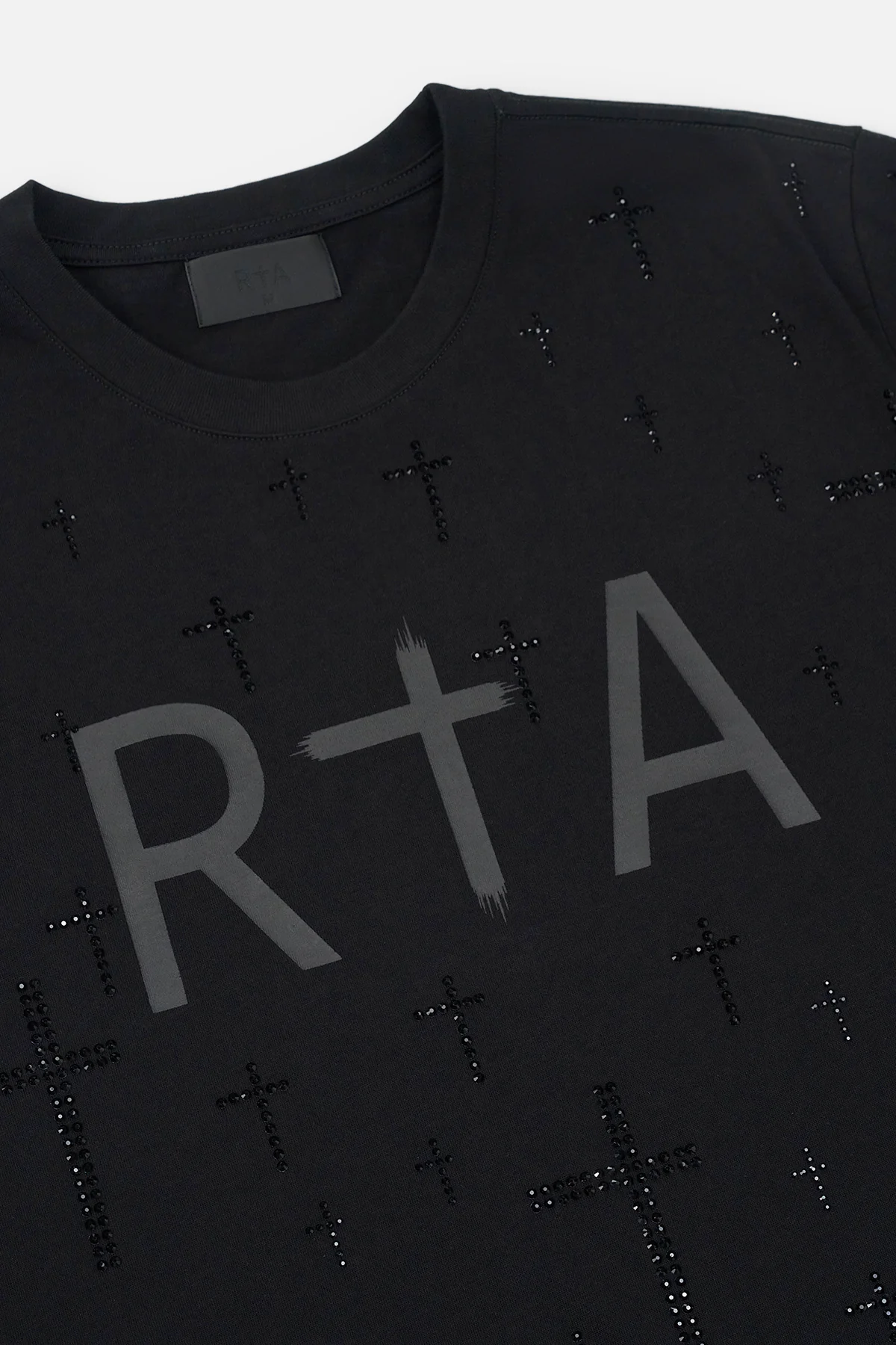 LIAM SHORT SLEEVE TEE | BLACK CRYSTAL RTA - Image 4