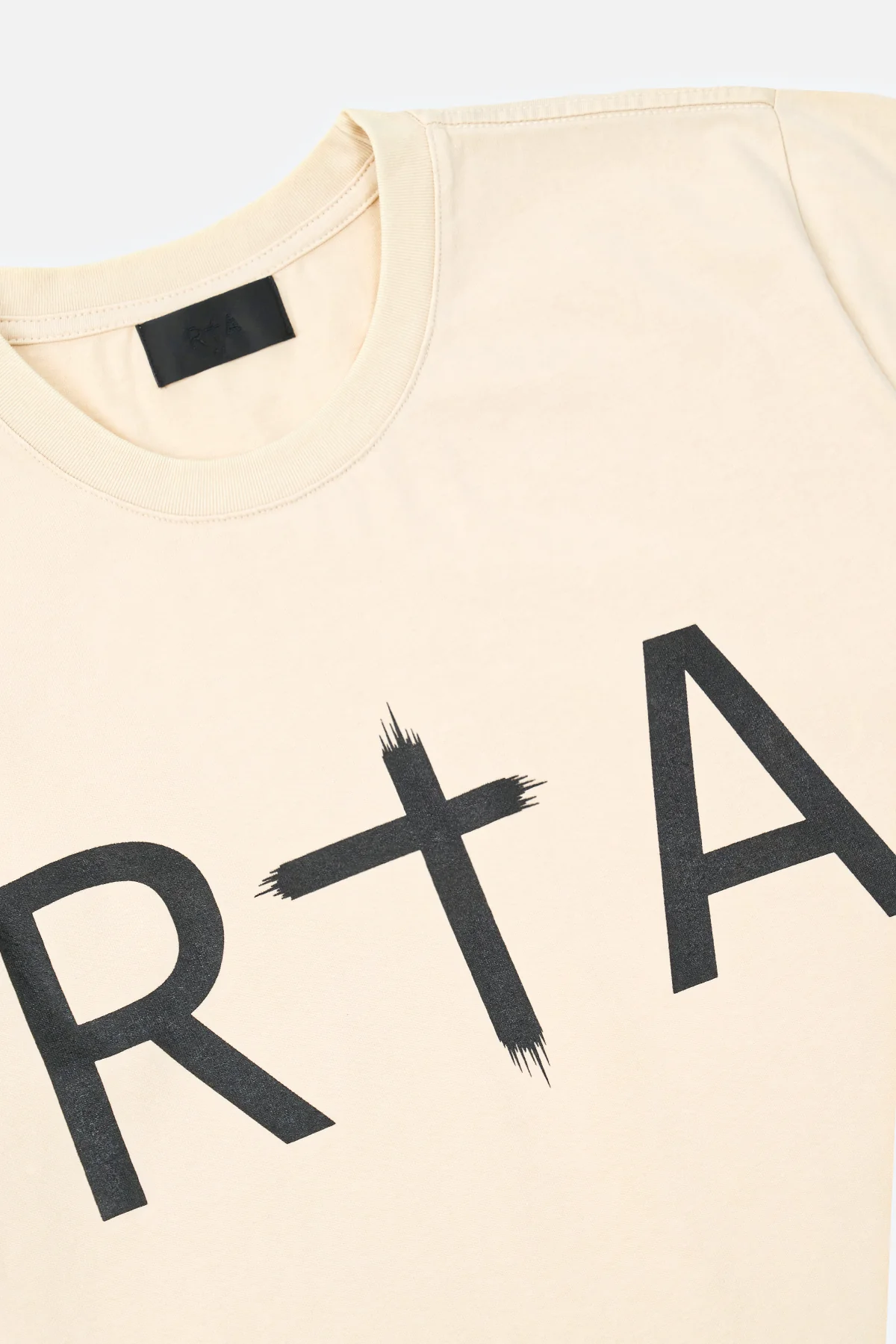 LIAM SHORT SLEEVE TEE | SAND BLACK RTA - Image 3