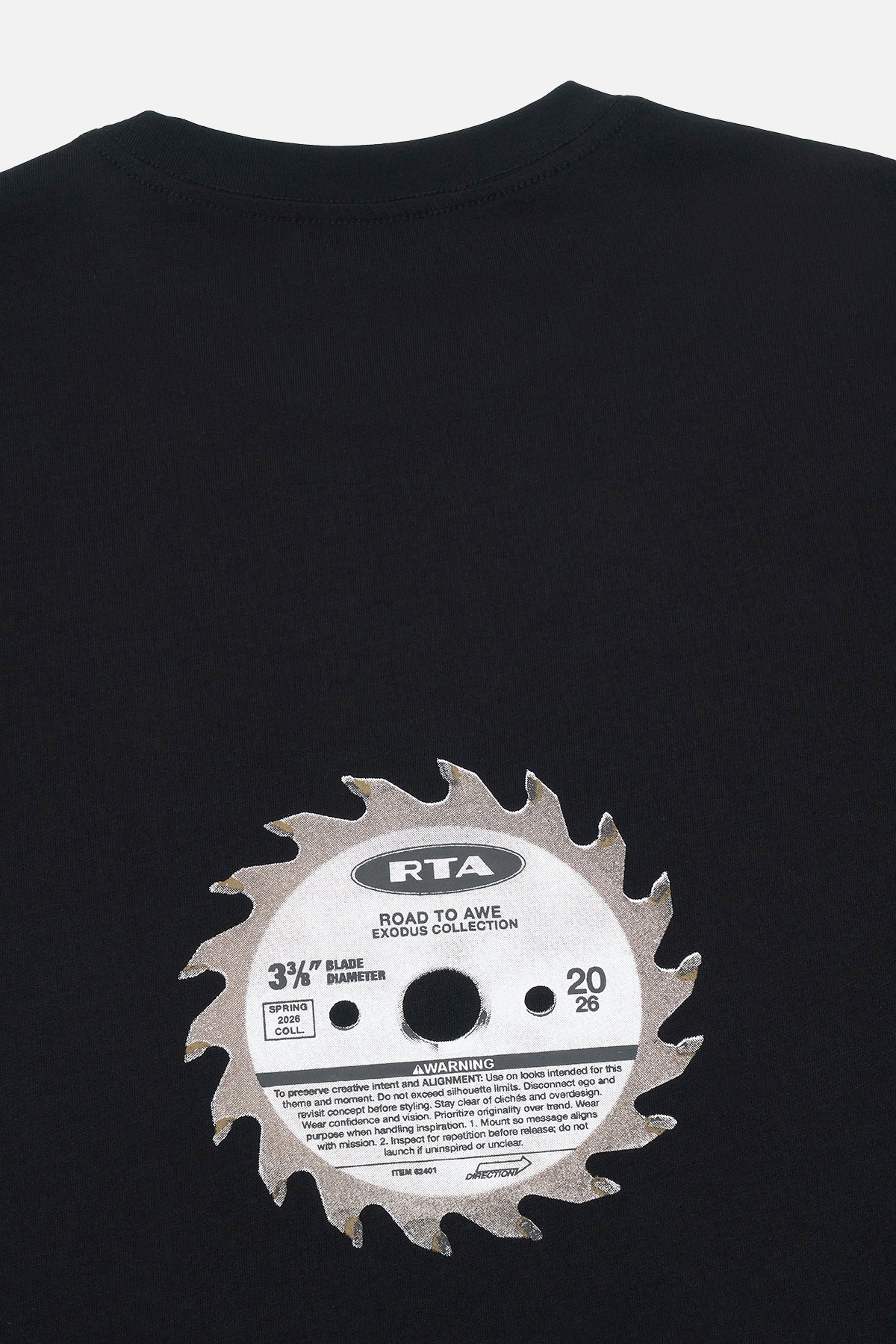 LIAM SHORT SLEEVE TEE | BLACK DIGGER - Image 4