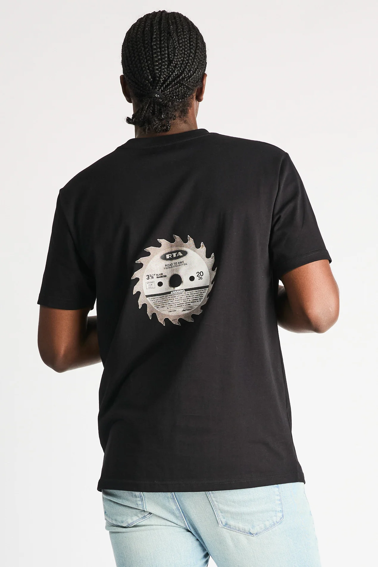 LIAM SHORT SLEEVE TEE | BLACK DIGGER - Image 6