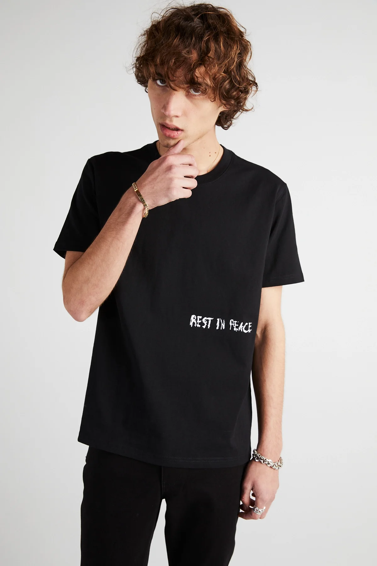 LIAM TEE | BLACK RIP CROSS - Image 3