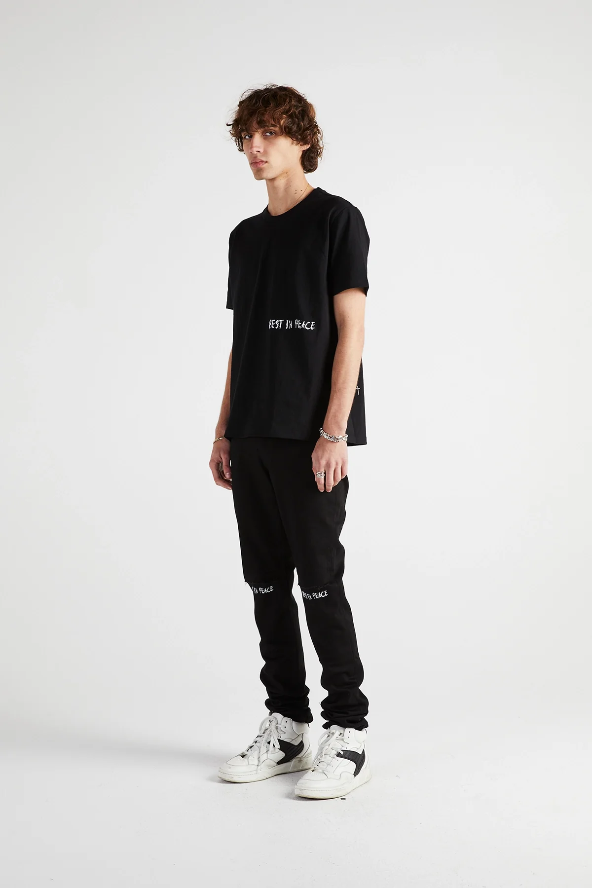 LIAM TEE | BLACK RIP CROSS - Image 4