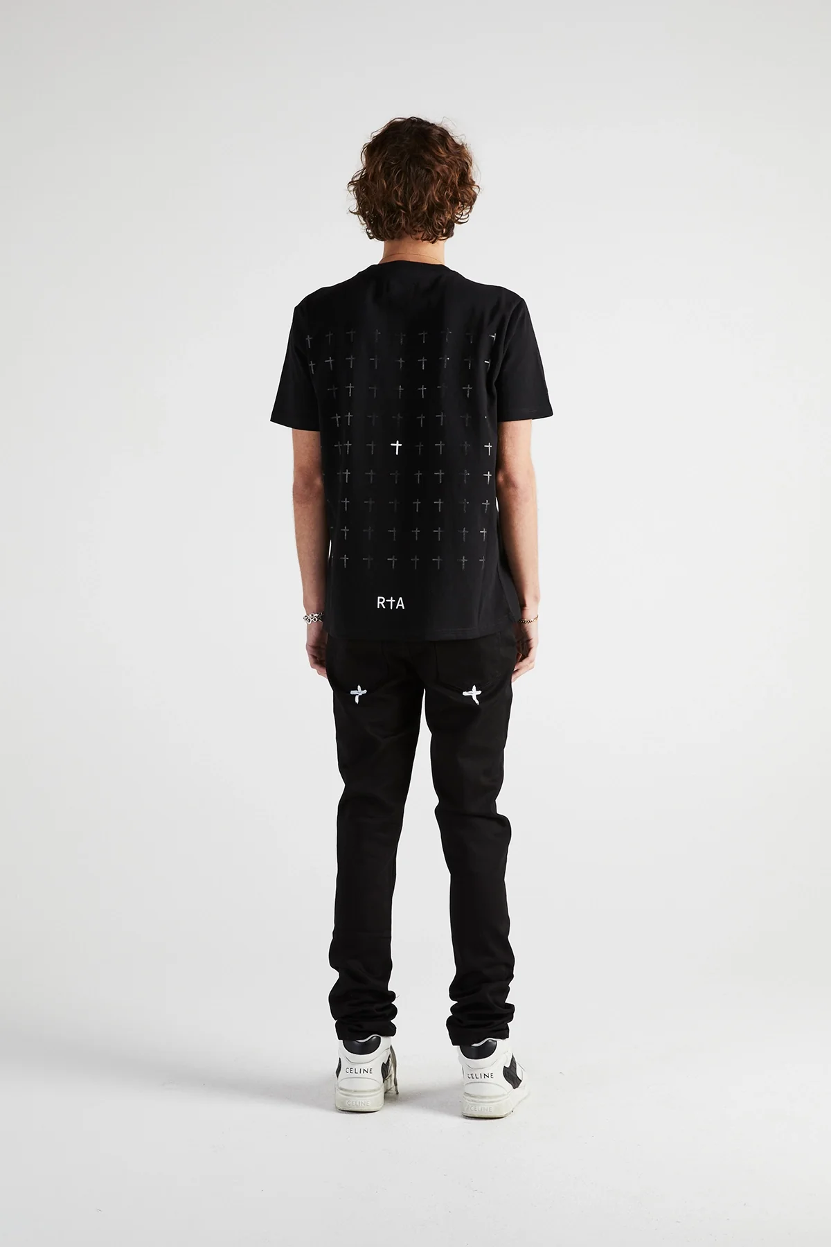 LIAM TEE | BLACK RIP CROSS - Image 5