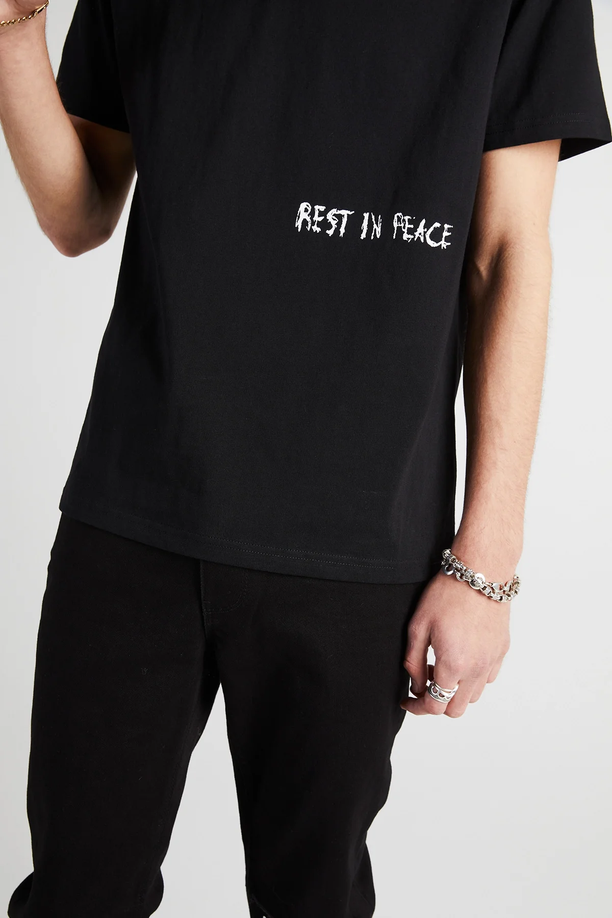 LIAM TEE | BLACK RIP CROSS - Image 7