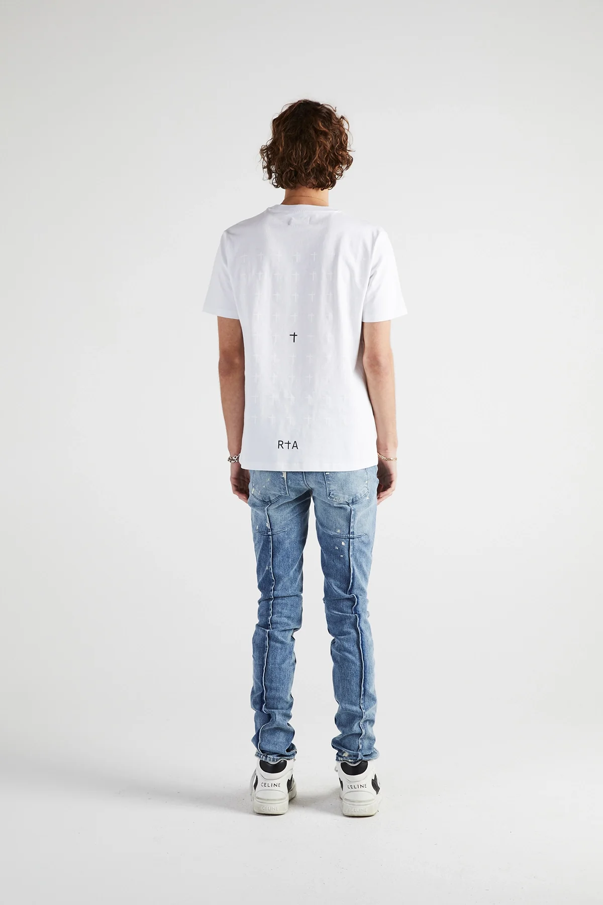 LIAM TEE | WHITE RIP CROSS - Image 5