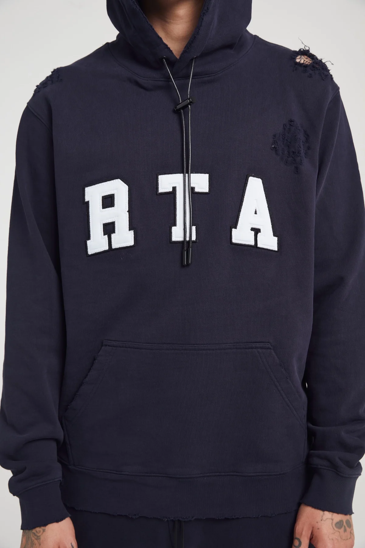 MARKUS HOODIE | NAVY COLLEGIATE - Image 4
