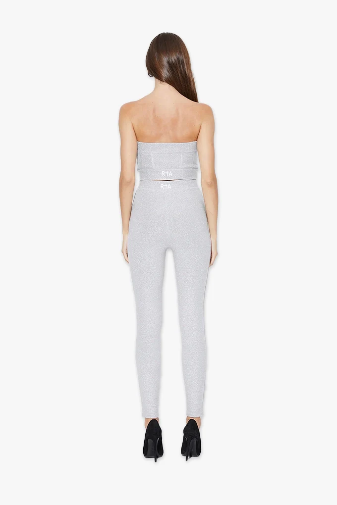 NOUR TOP | GREY LUREX - Image 3