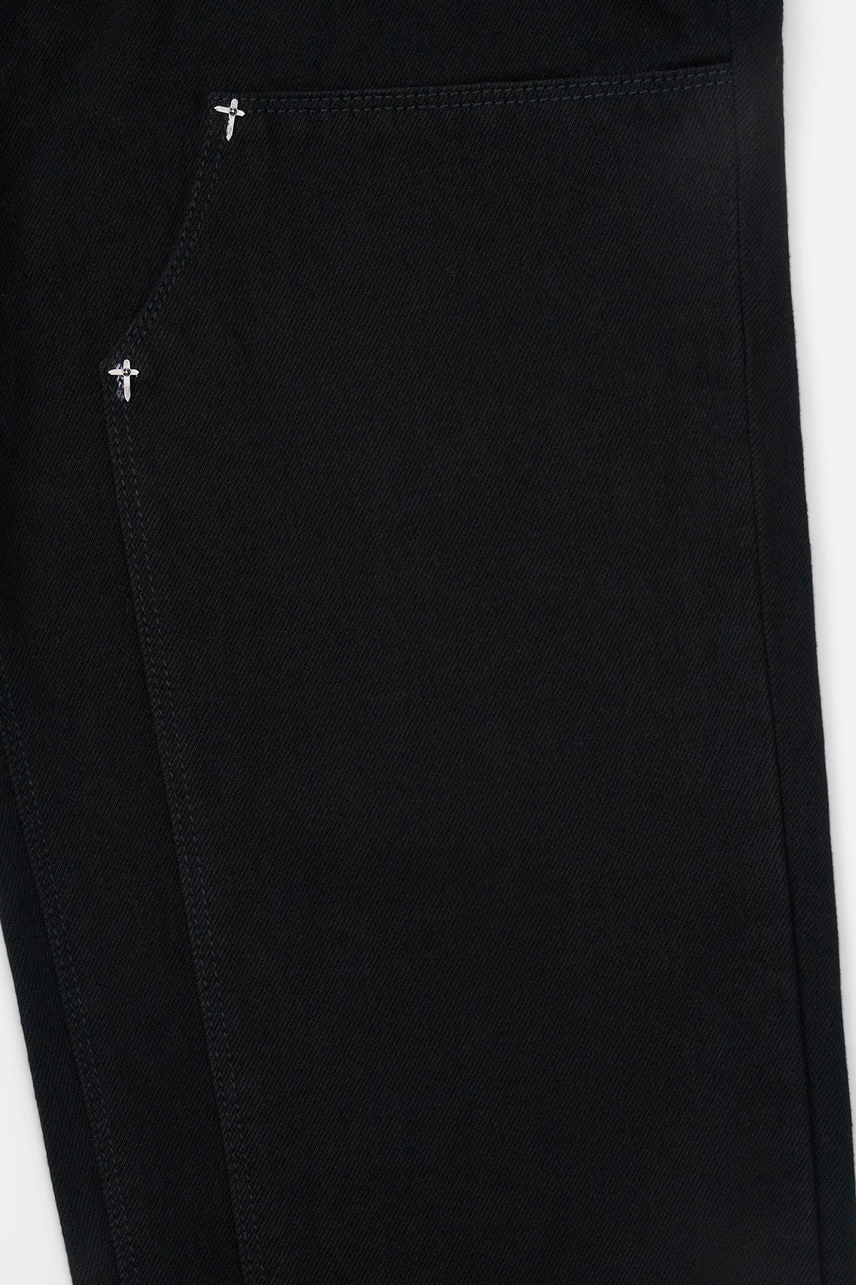 RICARDO SLIM FIT CARPENTER JEAN | BLACK - Image 4