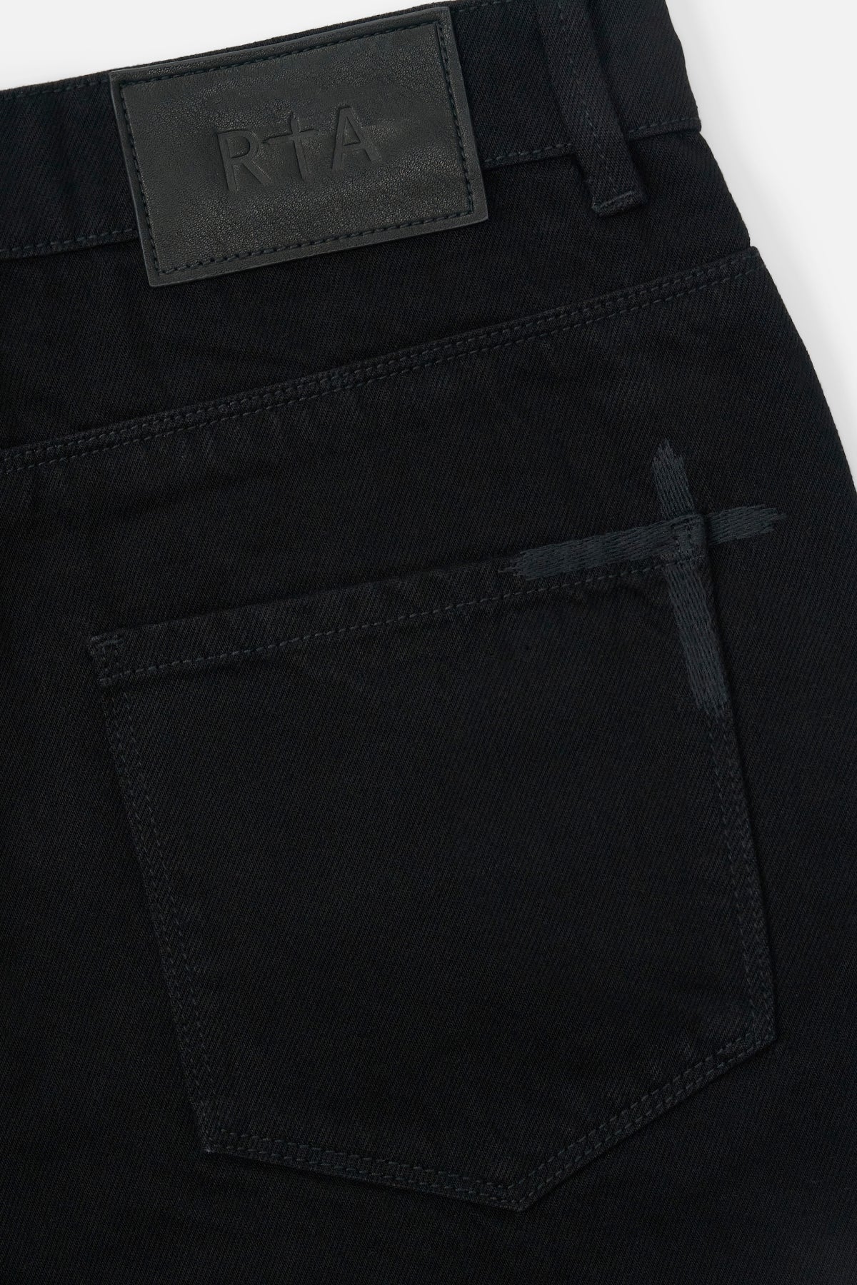 RICARDO SLIM FIT CARPENTER JEAN | BLACK - Image 5
