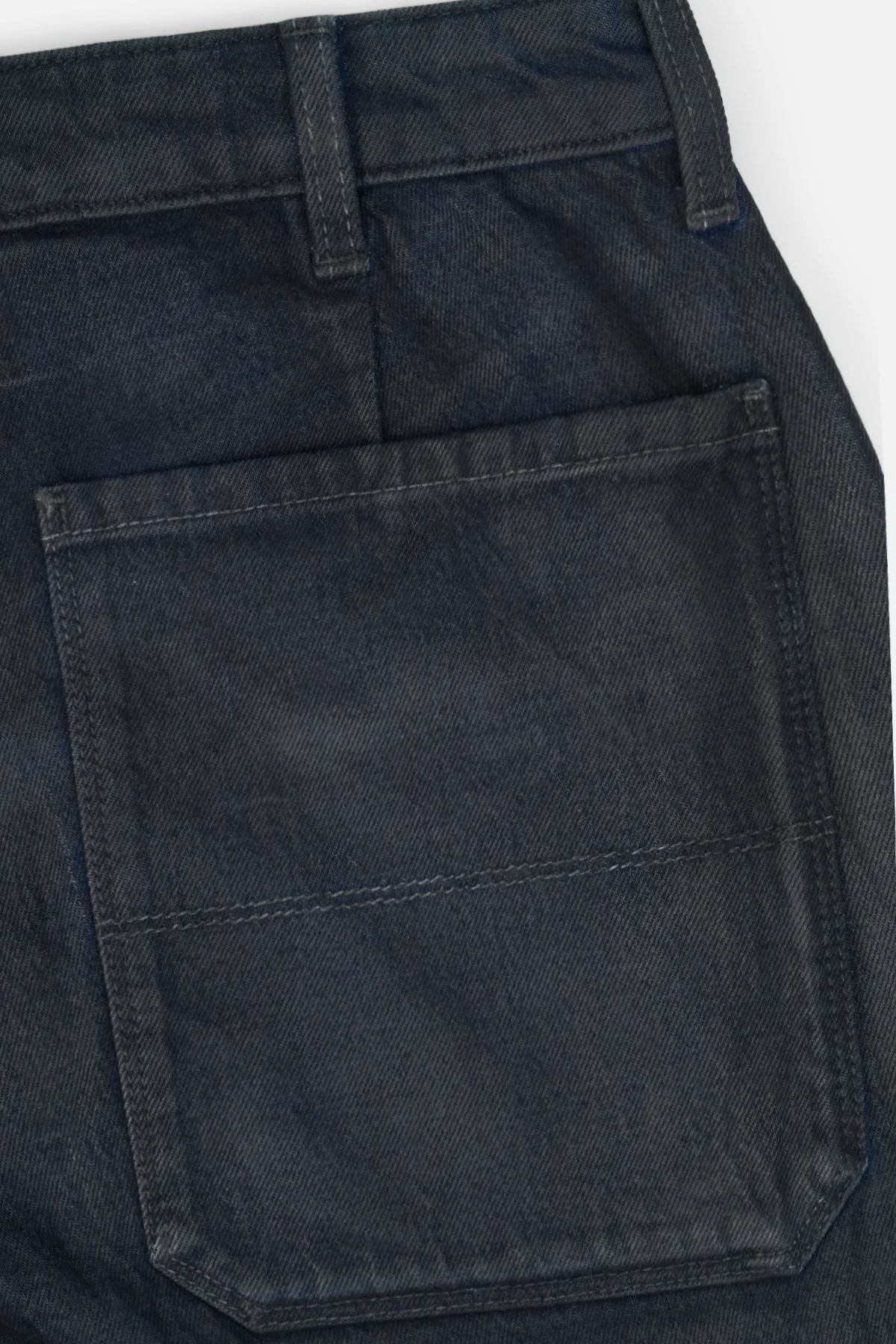 ROMAN CARGO JEAN | DARK BLUE WAXED - Image 6