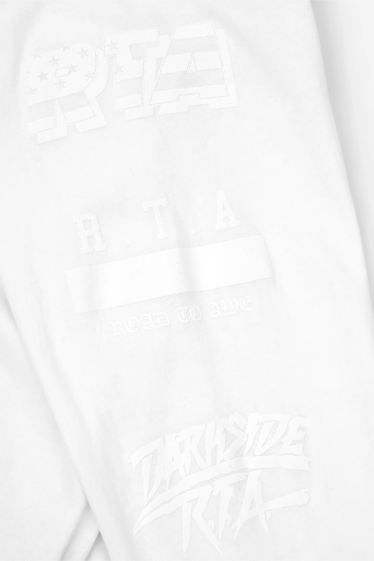LONG SLEEVE TEE | WHITE GREATEST HITS - Image 4