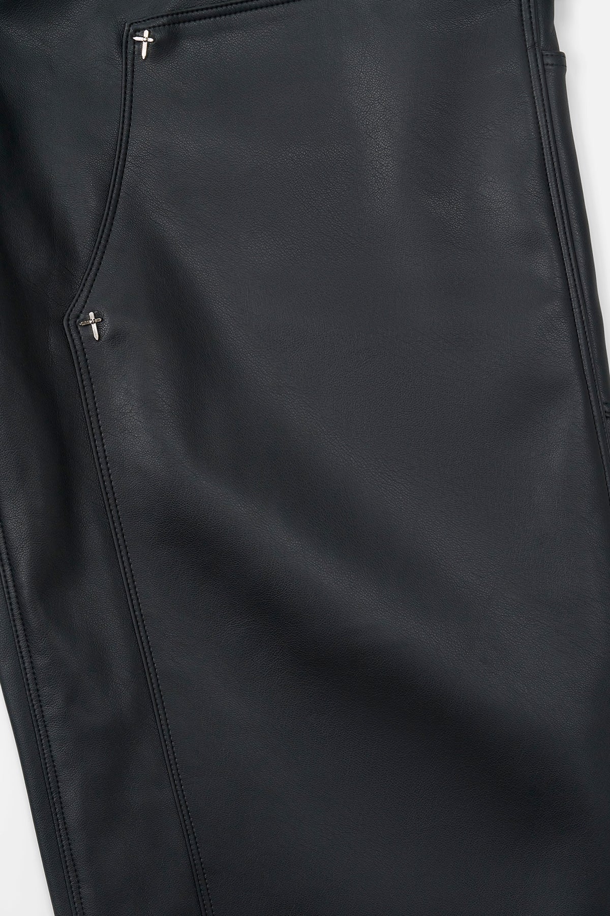 SANTIAGO PANT | SHINY BLACK - Image 3