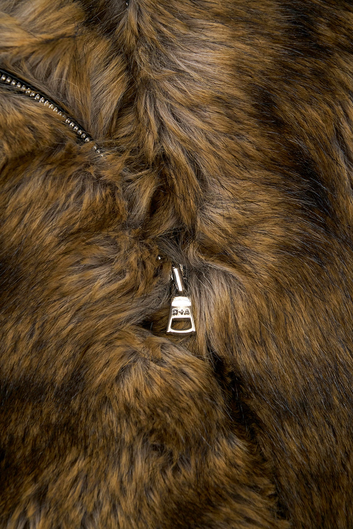 THIAGO FAUX FUR JACKET | BUFFALO BROWN - Image 5