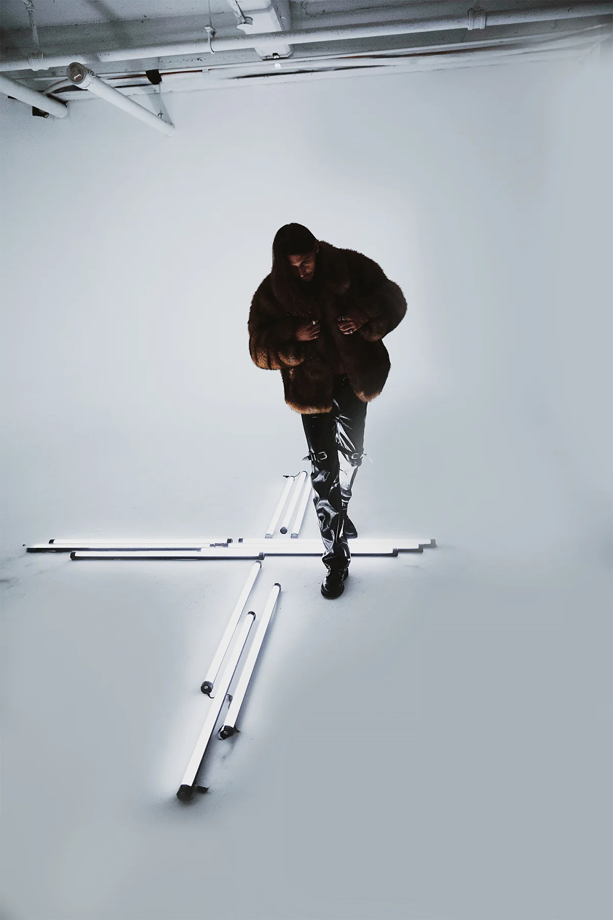 THIAGO FAUX FUR JACKET | BUFFALO BROWN - Image 6