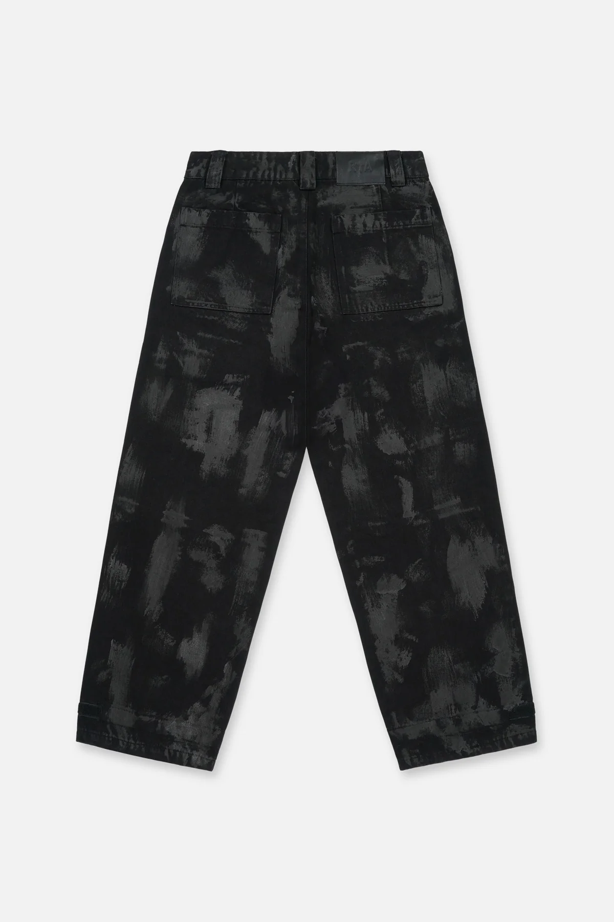 WYLIE CARGO JEAN | BLACK WAX COATED DDG - Image 3