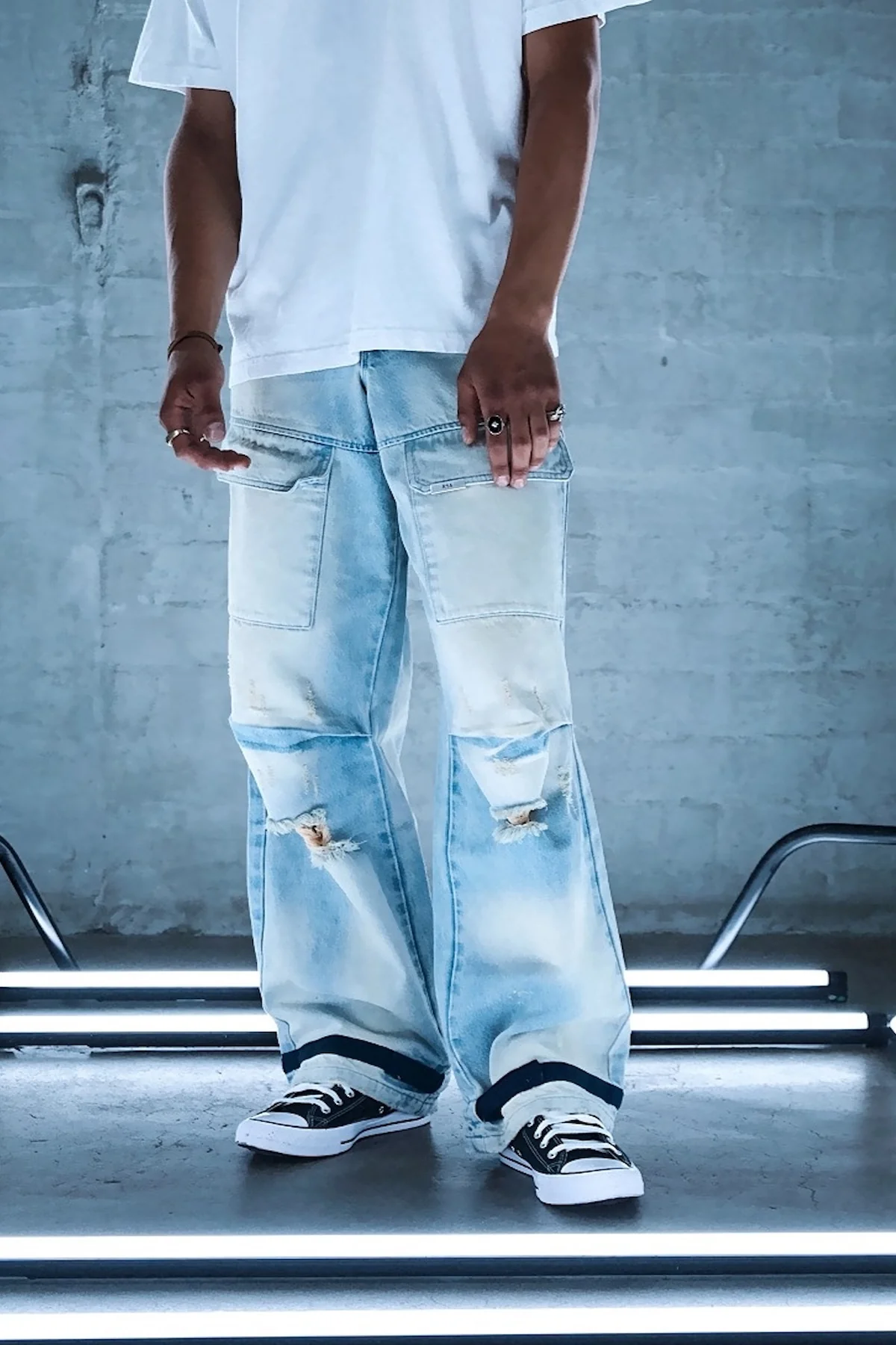 WYLIE CARGO JEAN | BLUE CLOUDS - Image 7